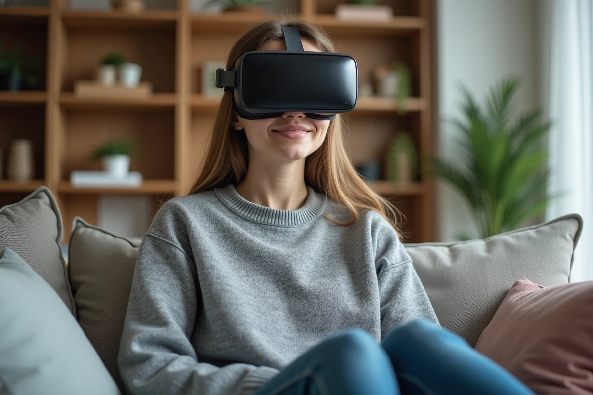 Casque de réalité virtuelle de qualité supérieure dans le monde